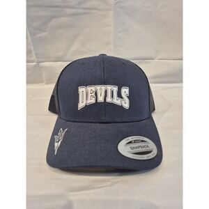 Blue Devils Snapback Hat Adjustable Fit Navy Blue